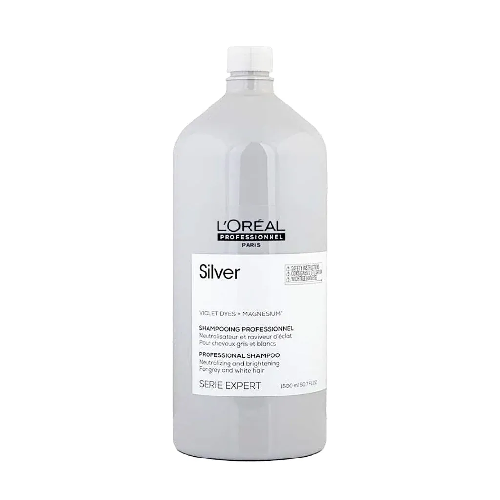 LOREAL SHAMPO SILVER VIOLET 1.5L