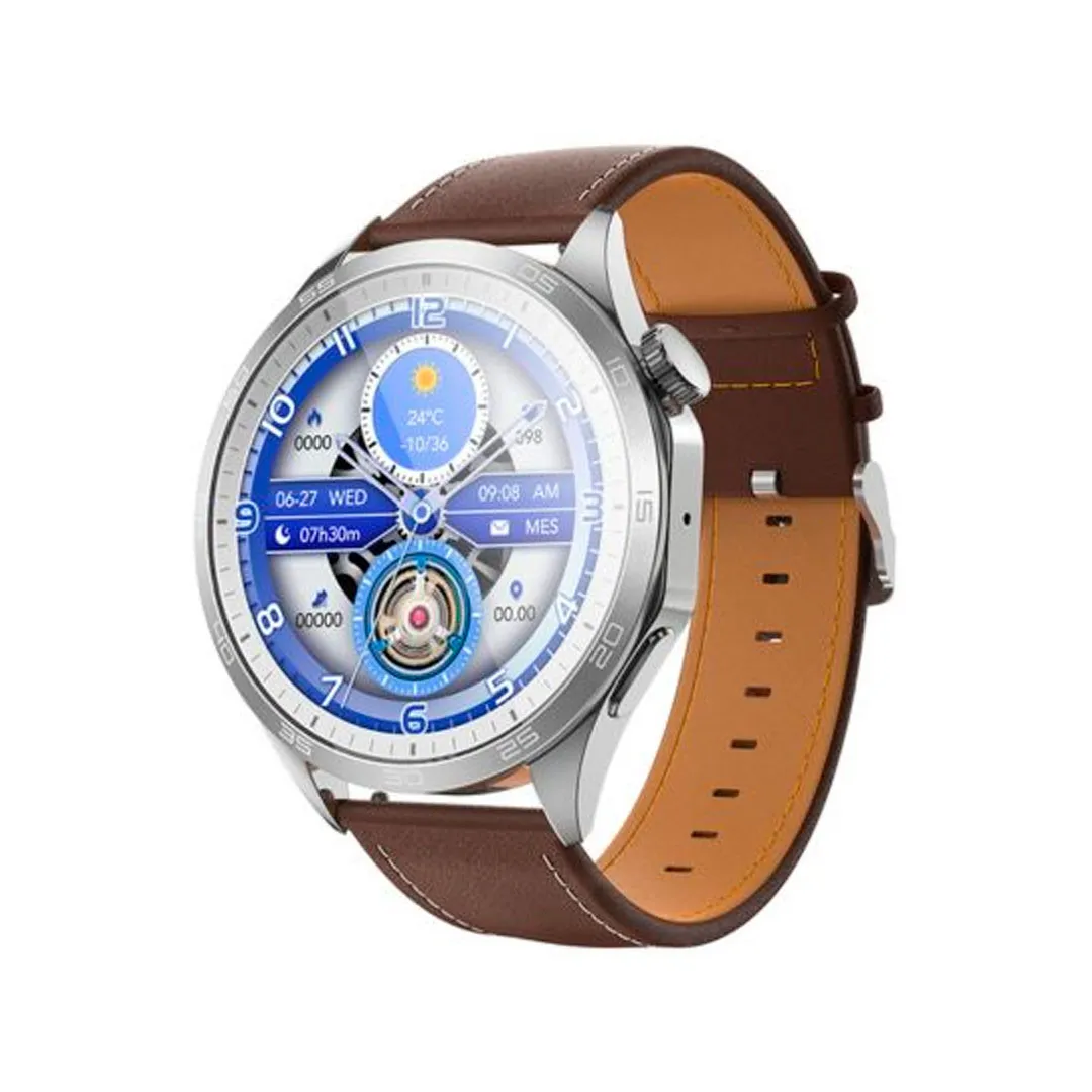 Hoco Reloj Watch Y21 Silver/Marrón