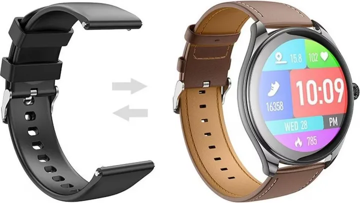 SPORT RELOJ INTELIGENTE SILVER Y22 HOCO