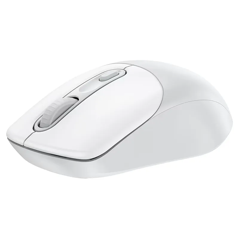 MOUSE INALB GRIS C/ BLANCO GM28 HOCO