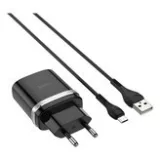 Vista 1 de CS21A CARGADOR+CABLE MICRO PRETO