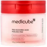 Vista 1 de Almohadillas Exfoliantes Medicube Red Succinic Acid Peeling Pad de 70 Unidades