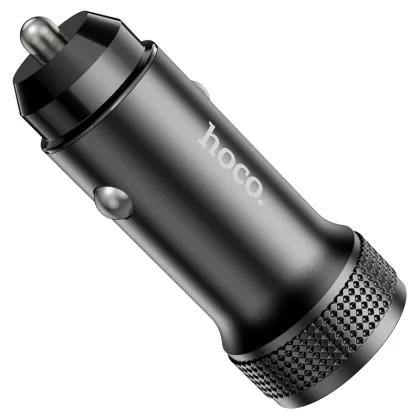 Z49 CARGADOR P/ AUTO DOBLE NEGRO
