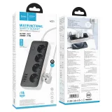 Vista 1 de AC21 ADAPTADOR C/ALARGUE NEGRO 1.5M