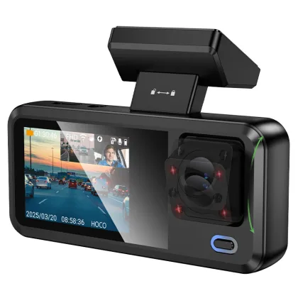 DV15 CAMARA PARA AUTO FULL HD PANTALLA 2" NEGRO