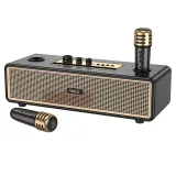Vista 1 de BS63 PARLANTE BLUETOOTH GRACEFUL CON 2 MICROFONOS INALAMBRICOS BLACK