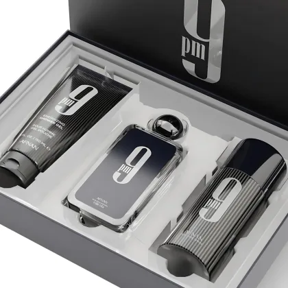 PERFUME AFNAN KIT 9PM HOMME 100ML (PERFM+BODY MIST+SHOWER GEL150)