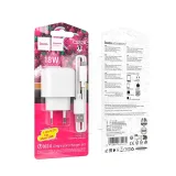 Vista 1 de CS52A CARGADOR+CABLE USB A MICRO BLANCO