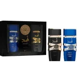Vista 1 de Kit Perfume Lattafa Asad 100ML + Asad Zanzibar 100ML - Masculino