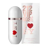 Vista 1 de PERFUME CAROLINA HERRERA 212 VIP ROSE I LOVE NY EDIT EDP 80ML