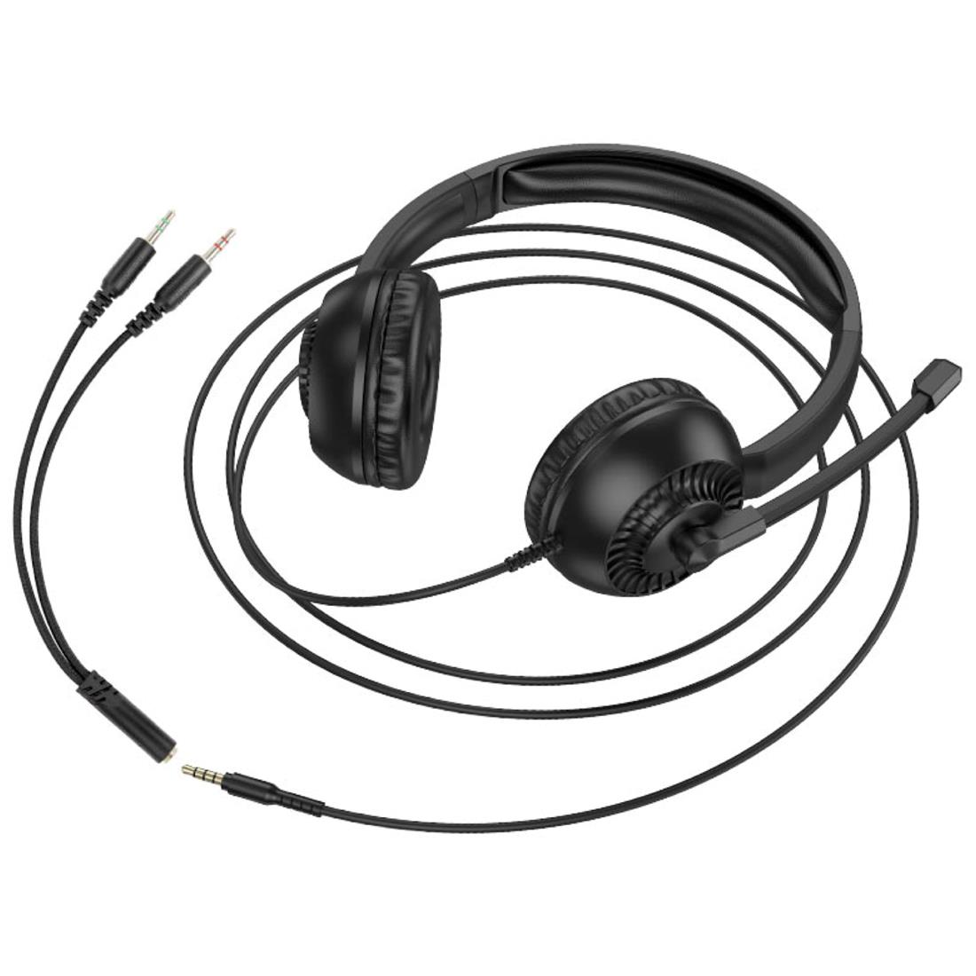 W112 AURICULAR CON CABLE NEGRO
