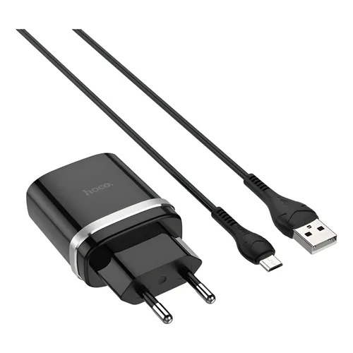 CS21A CARGADOR+CABLE MICRO PRETO