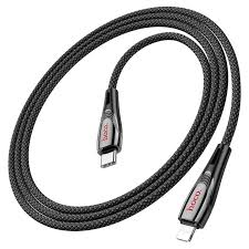 U133 CABLE TIPO-C A IP NEGRO 27W