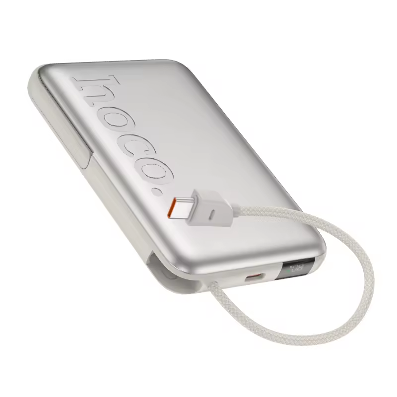 Q43 CARGADOR PORTATIL C/ PANTALLA SILVER