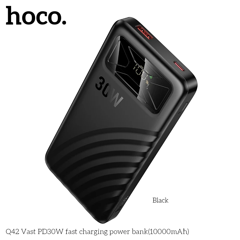 Q42 VAST PD30W CARGA RAPID CARGADOR PORTATIL (10000MAH)