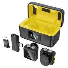 L17 MICROFONO DUAL ENC CON ESTUCHE CLIP MAGNETICO IP/TC