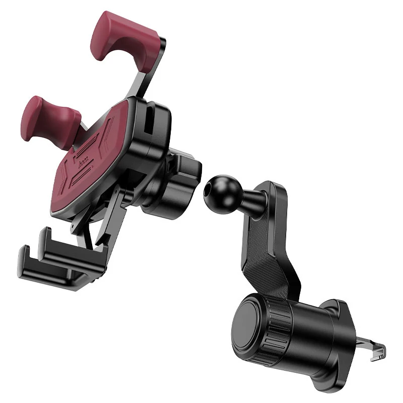 H66 SOPORTE DE CELULAR P/AUTO ROJO