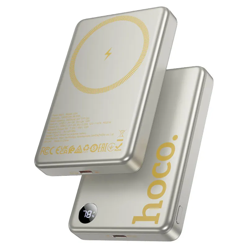 CARGADOR PORTATIL GRIS Q34 HOCO