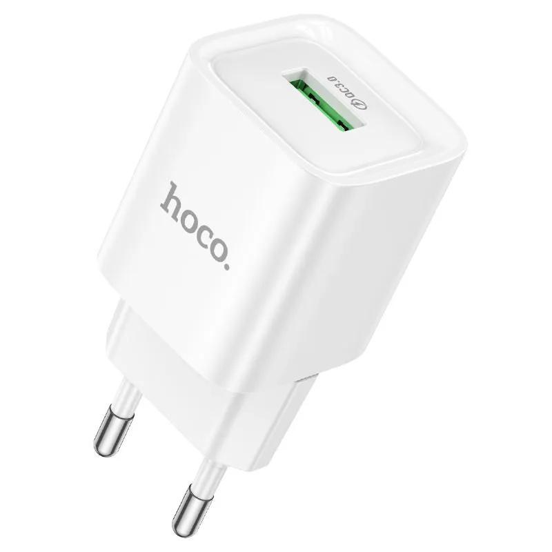 CARGADOR+CABLE T-C C145A BLANCO HOCO