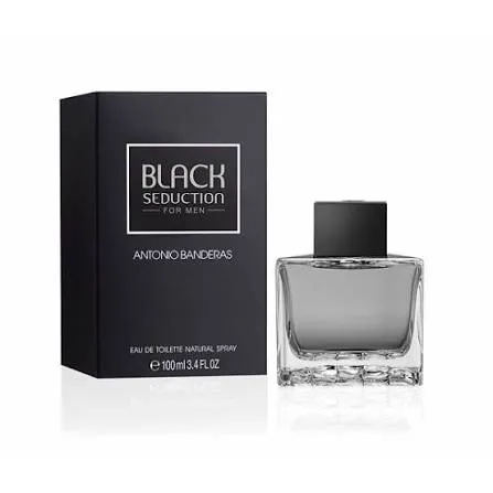 PERFUME ANTONIO BANDERAS BLACK SEDUCTION EDT 100ML MASCULINO