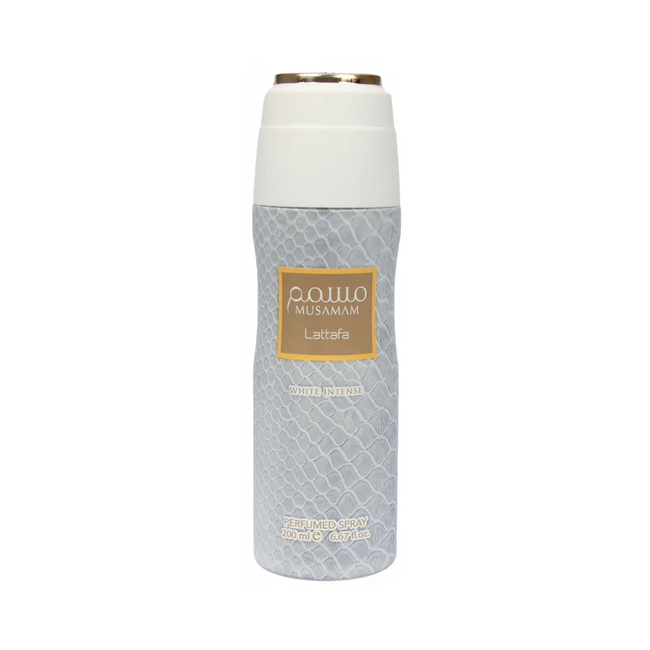 DESODORANTE LATTAFA SPRAY MUSAMAM BRANCO 200ML