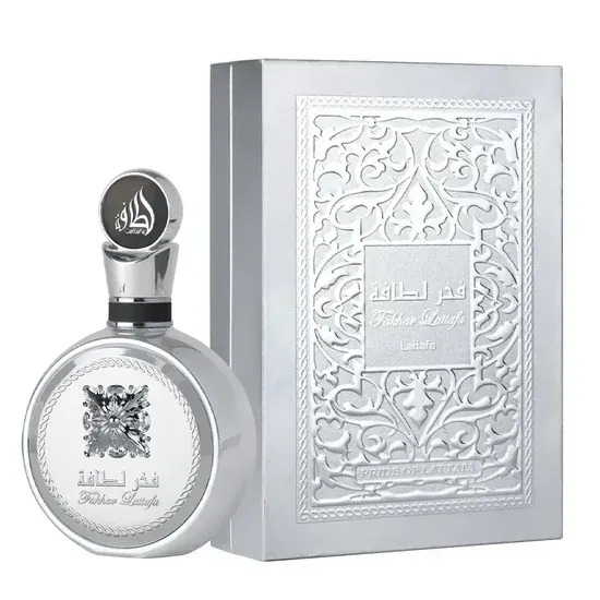 Perfume Lattafa Fakhar Platin Eau de Parfum Unissex 100ML
