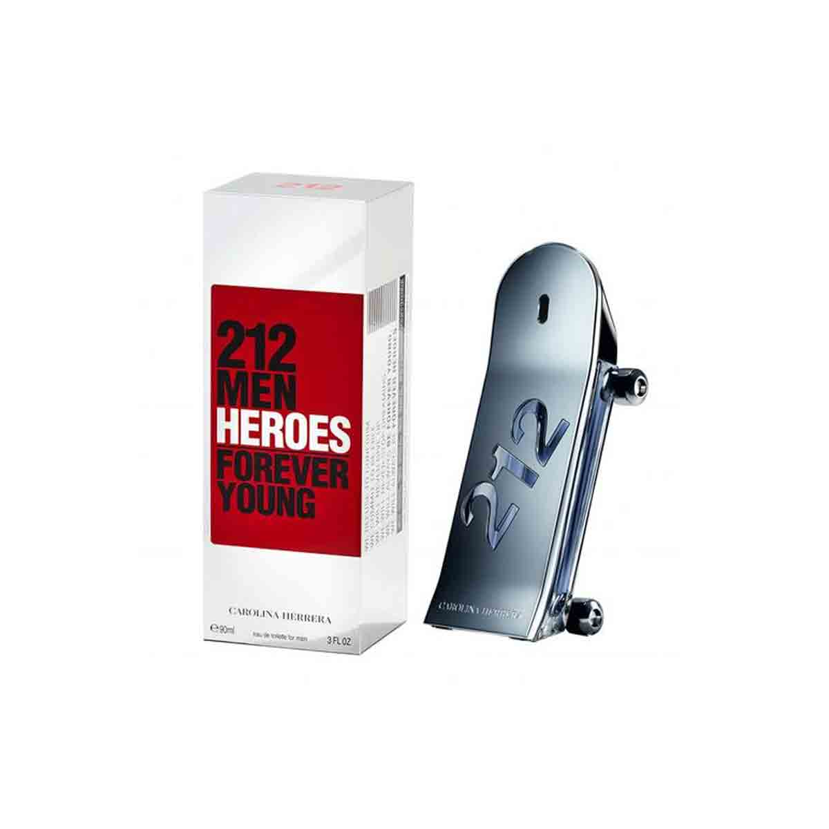 PERFUME CAROLINA HERRERA 212 HEROES MEN FOREVER YOUNG EDT 90ML