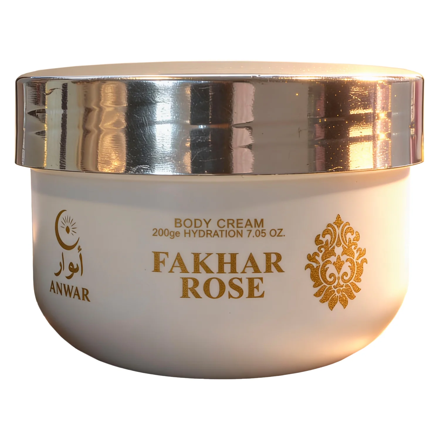 CREMA ANWAR HIDRATANTE CORPORAL FAKHAR ROSE 200ML