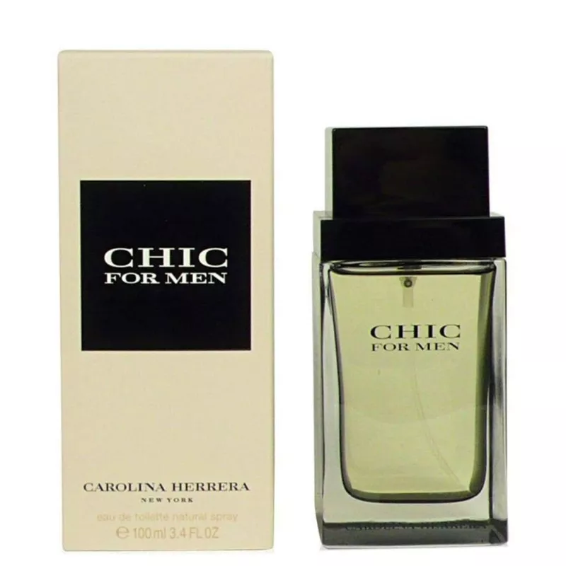 PERFUME CAROLINA HERRERA CH CHIC EDT 100ML MASCULINO