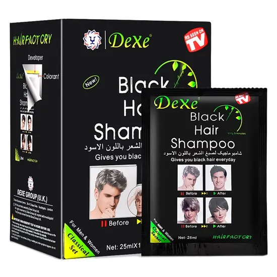 DEXE SHAMPOO BLACK HAIR COLOR 250ML
